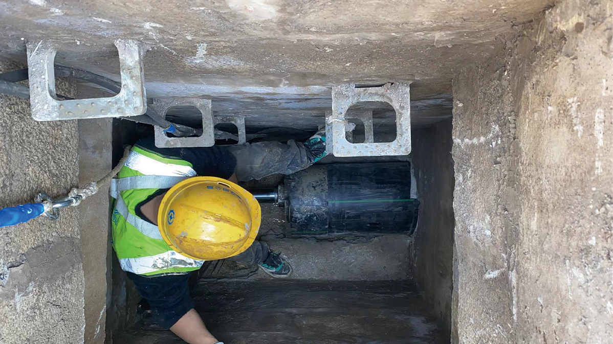 乌恰HDPE短管内衬法